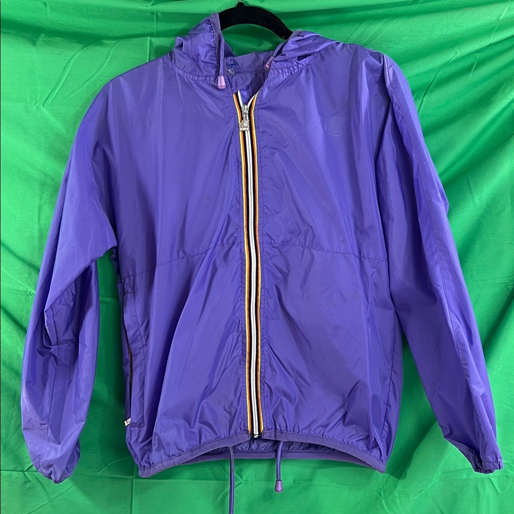 K-Way Violet Windbreaker Jacket